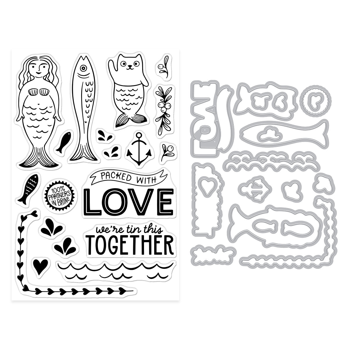 Food Stamps Snacks - Valentine 2026 Troqueles de corte de
