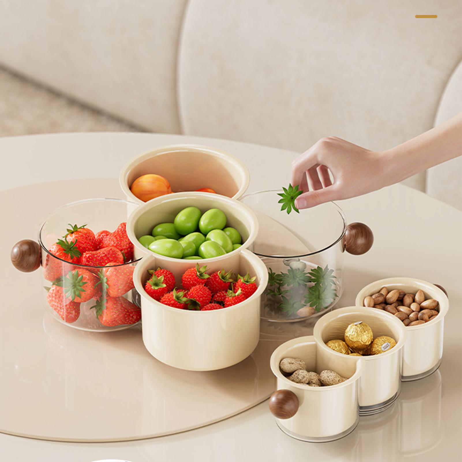 Food Snacks In India - Contenedor de Alimentos Apilable con Rotación