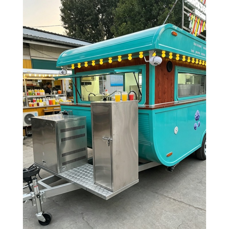 Snacks Food Stall - Carrito de Comida Móvil para Mercado