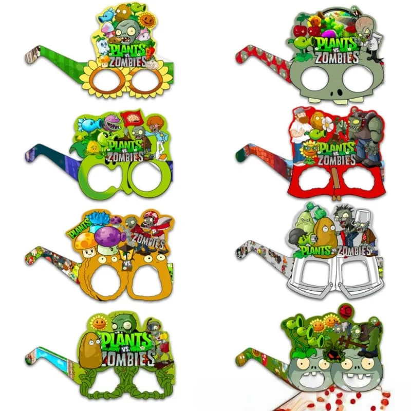 Zombie Snacks - 8 Uds. Planta vs. Decoración de