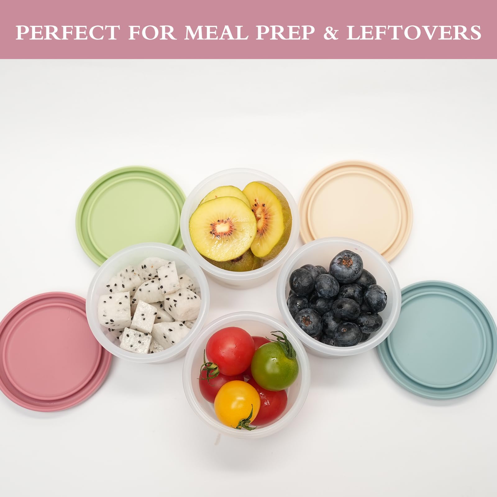 Food Snacks Box - Contenedor de Silicona de Grado Alimenticio