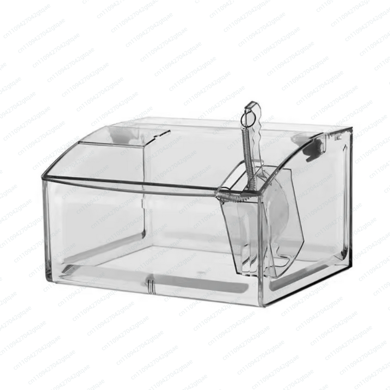 Food Snacks Box - Caja de Plástico Transparente para Alimentos