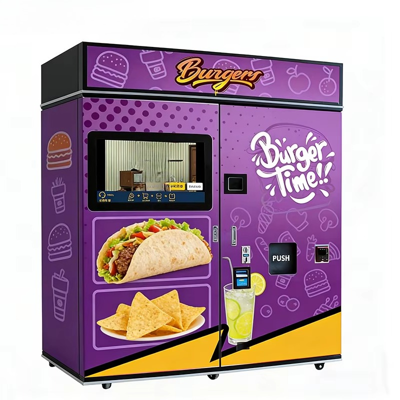 Snacks Food In Us - Máquina Expendedora de Comida Rápida Personalizada