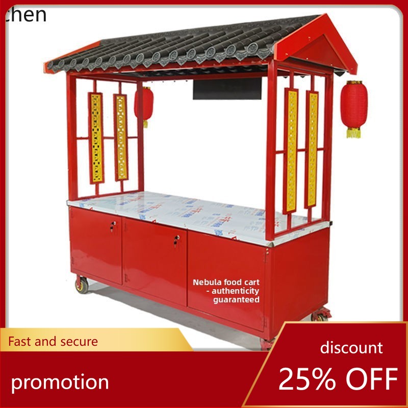 Snacks Food Stall - Carrito multifuncional de calle CZ para