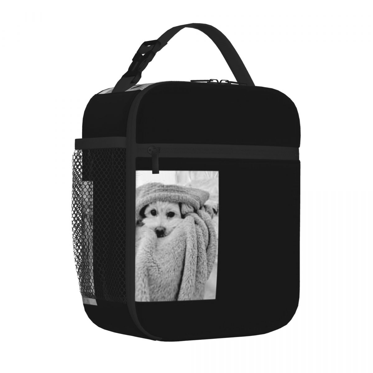 Food Snacks To Get - Bolsa Térmica Abstracta para Mascotas, Bolsa