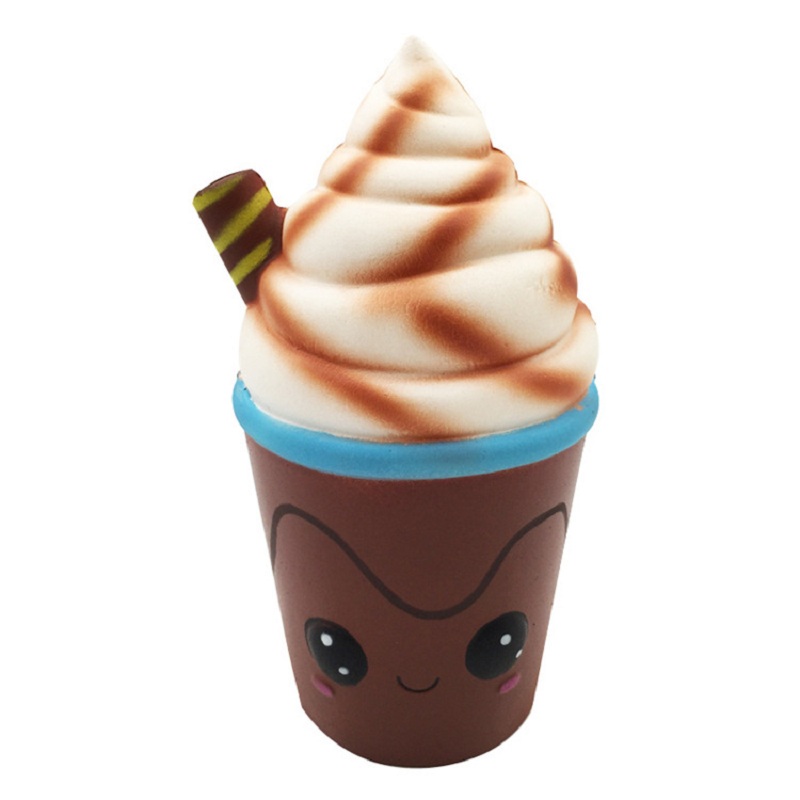 Food Sweet Snacks - Jumbo helado de Chocolate, crema blanda