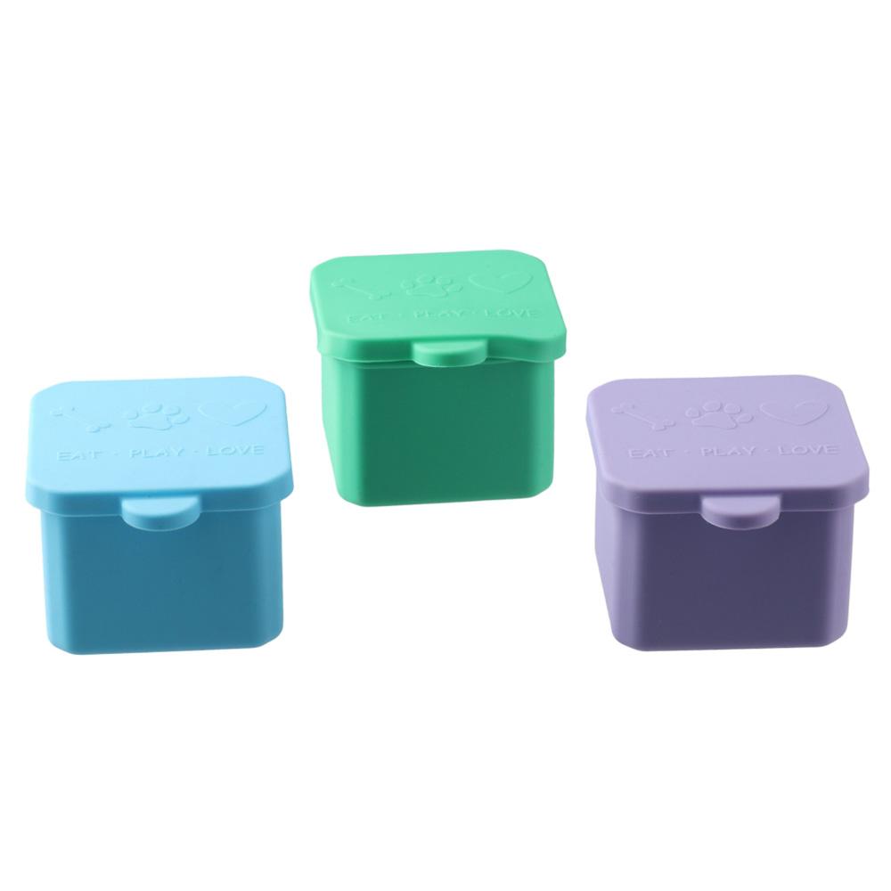 1/3 Piezas Recipientes de Sili - Food Snacks Box reseña y precio
