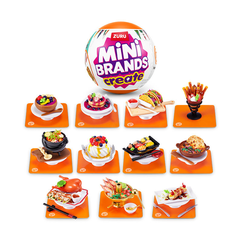 Zuru Mini Brands Create Disney - Food Snacks Box reseña y precio