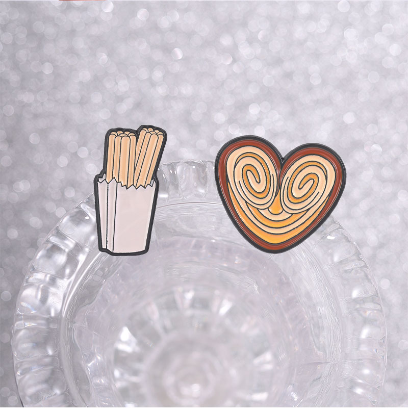 Pins Esmaltados de Comida Espa - Food Sweet Snacks reseña y precio