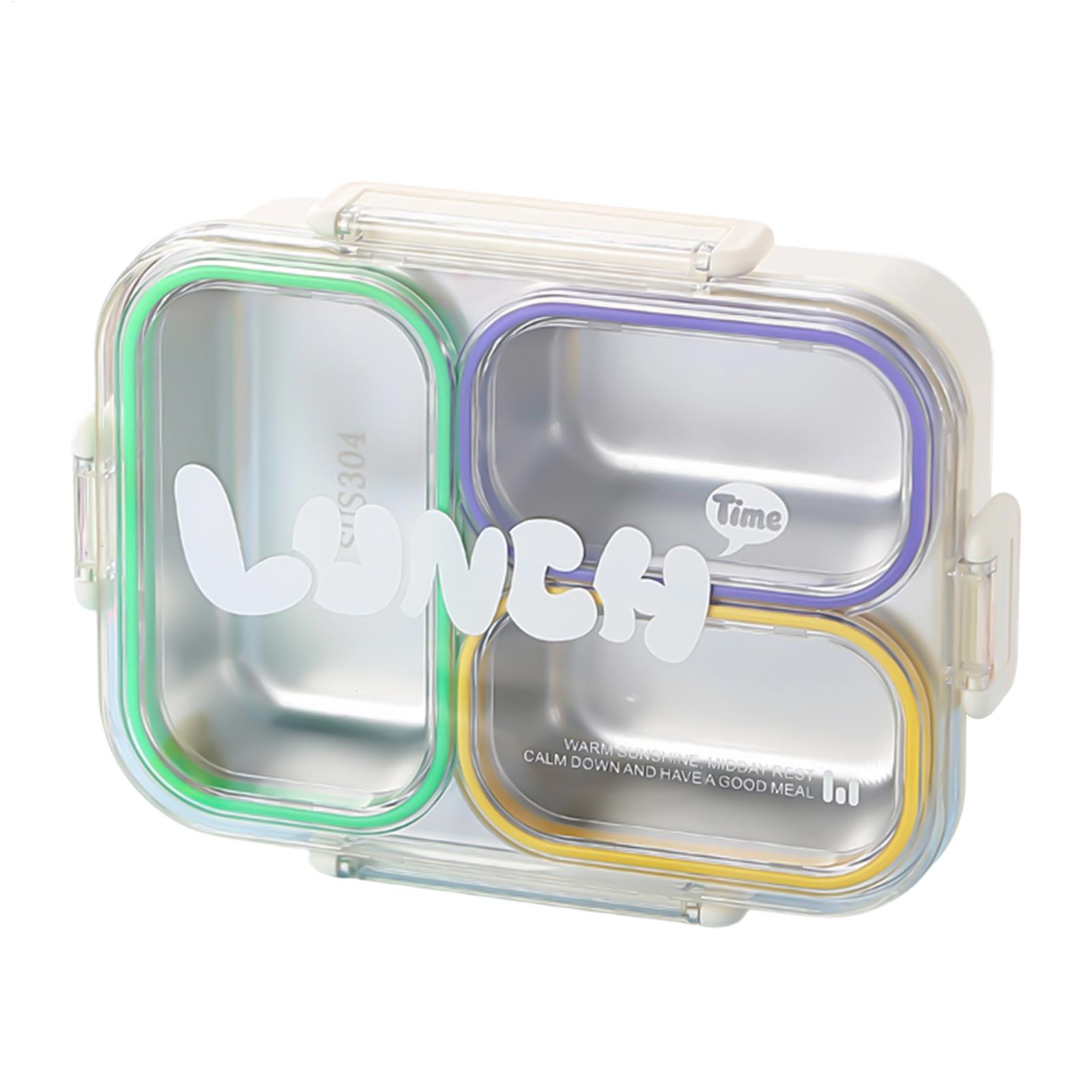 Lonchera de acero inoxidable d - Food Snacks Box reseña y precio