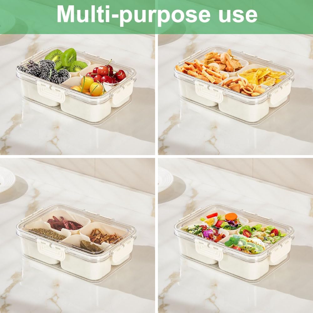 Caja Portátil para Almacenamie - Food Snacks Box reseña y precio