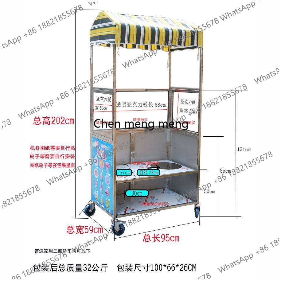 Puesto de Comida Móvil Plegabl - Snacks Food Stall reseña y precio