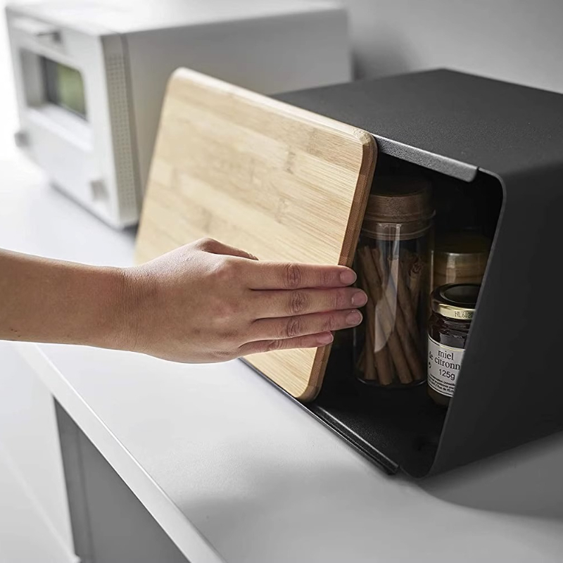 Caja de pan de bambú para alma - Food Snacks Box reseña y precio