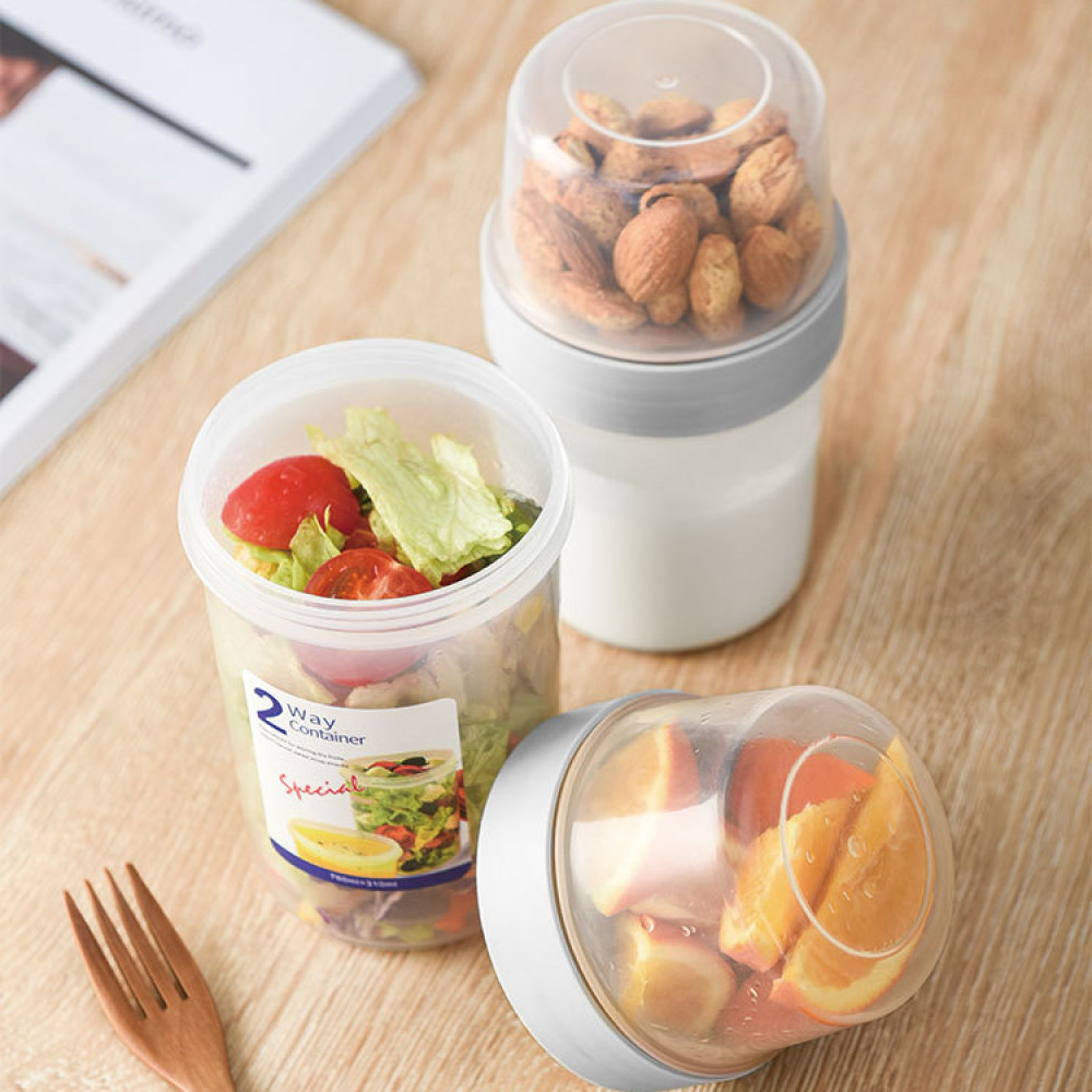 Estuche portátil de doble capa - Baby Food Snacks Yogurt reseña y precio