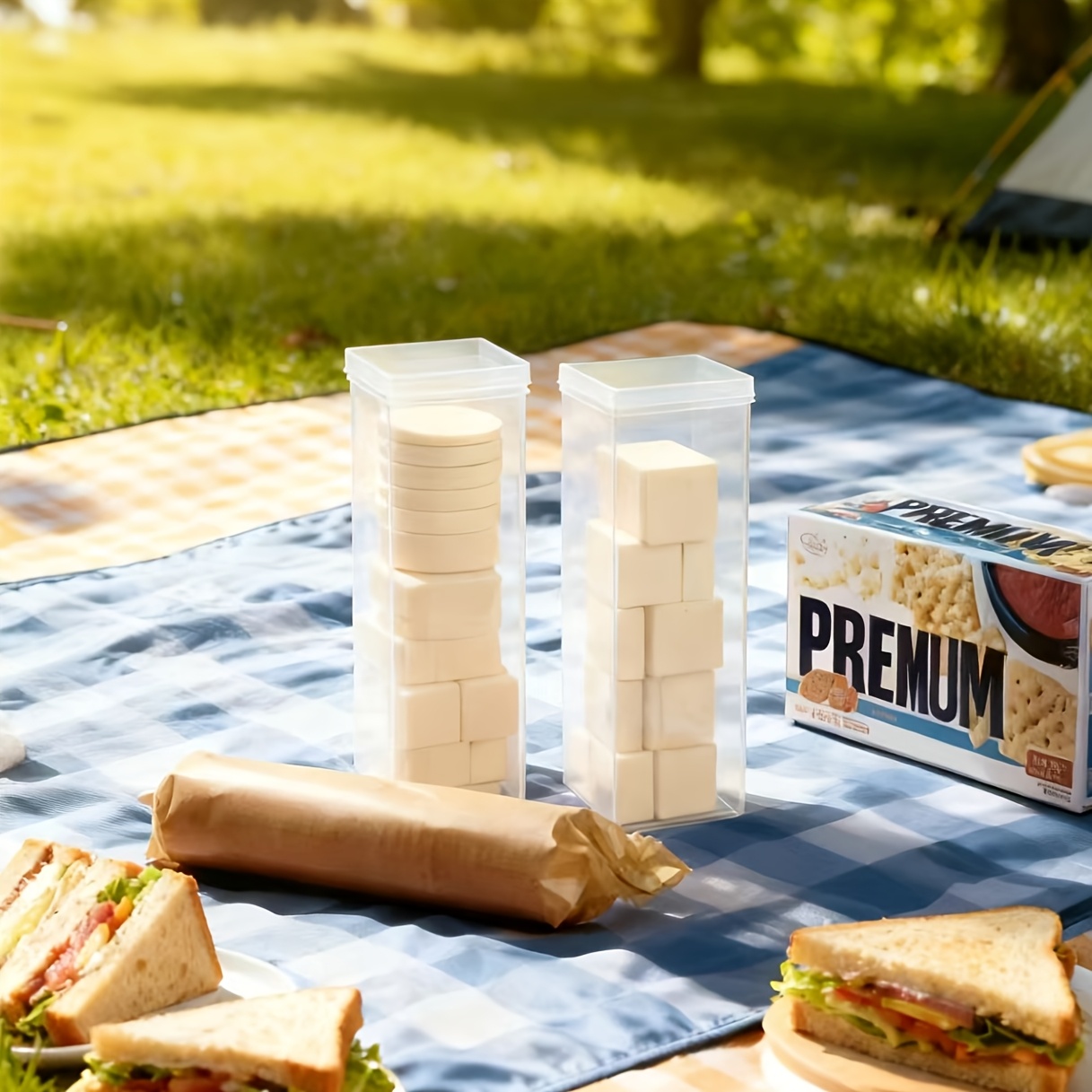 Contenedor Rectangular Transpa - Food Snacks Box reseña y precio