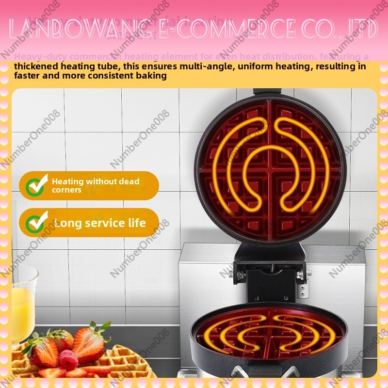 Plancha Giratoria para Waffles - Snacks Food Stall reseña y precio