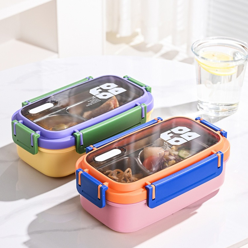 JUSTINLAU Caja Bento de 2 comp - Food Snacks Box reseña y precio