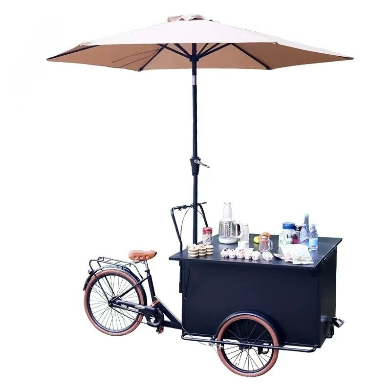 Carro de tres ruedas multifunc - Snacks Food Stall reseña y precio