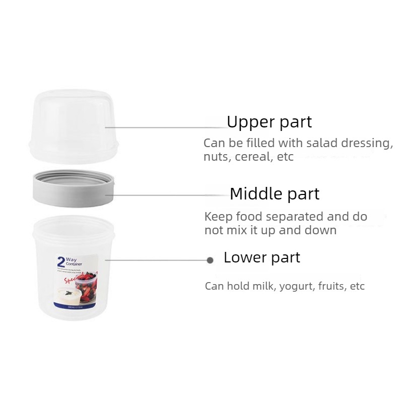 Caja hermética portátil de dob - Baby Food Snacks Yogurt reseña y precio